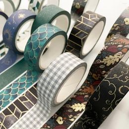 Gift Wrap 15mm Wide Washi Tape Ancient Decoration Arts Masking Tapes Vintage Royal Culture Style Stamping