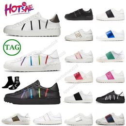 Designer Breathable Platform Dress Shoes Open for a Change Designer Flat Leather Low Rubber Loafers Casual Shoes White Black Blue Sneakers Outdoor DHgate Jogging