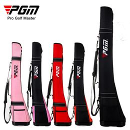 PGM Waterproof Nylon Golf Gun Bag Protable Sunday for 45pcs Clubs Lightweight Caddie Aviation QIAB010 240104