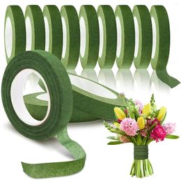 Party Decoration Floral Tape For Bouquet 88Ft Self-adhesive Paper Wedding/Christmas Wreath Bundling Tool Flower Stem Wrapper