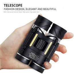 200X22 Upgrade Professional HD Binoculars 40000m Phone Telescope High Magnification BAK4 Micro for Camping 240104