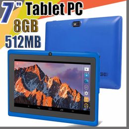 PC 20X 7 inch Capacitive RK3126 A33 Quad Core Android 4.4 dual camera Tablet PC 8GB 512MB WiFi Flashlight Youtube Facebook Google C7