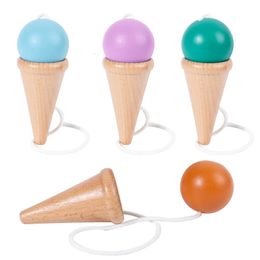 Kids Kendama Wooden Toy Professional Kendama Skillful Juggling Ball and Cup Education Traditional Game Toy For Children 240105