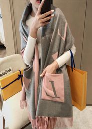 Whole Warm Designer Cashmere Silk Scarf Silken Scarves Fashion Luxury Shawl Long Neck Winter Wool Scarfs Women Scarve Print Pa3583004