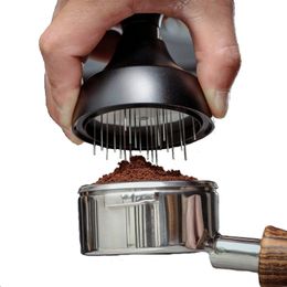51mm 58mm Coffee Stirring Tamper WDT Distribution Tool Espresso Stirrer Distributor Professional Barista Level Accessorie 240104