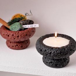 Candle Holders Potted Vessel Eco-friendly Moon Surface Container Goblet Ceramic Cup For Home Decor Reusable Mini Flower Pot Cactus