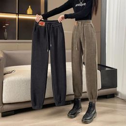 Women's Pants Women Sweatpants Autumn Winter Baggy Streetwear Oversize Sports Casual Fashion Thick Joggers Trousers