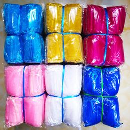Display 1000pcs/lot 7x9 9x12 10x15 13x18cm Organza Bag Pouch Christmas Jewellery Packaging & Display Pouches Wedding Party Gift Bags