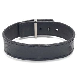 Varumärkesdesigner high-end mens och kvinnors armband mode unisex smycken aolly spänne läder 1A