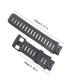 1set Soft Rubber Watch Band Metal Buckle Wrist Strap for Suunto Xlander Smart Watch Accessories Kit H09156927514