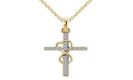 8Pcs Infinity Crystal Necklace Banquet Jewellery Fashion Classic Religious Accessories4034037