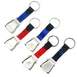 Creative Travel Bag Tag Aviation Mini Seatbelts Metal Buckle Style Boeeing China Airline Gift for Pilot Flight Crew Airman 240105