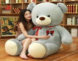 60100CM Large Teddy Bear Plush Toy Lovely Giant Bear Huge Stuffed Soft Animal Dolls Kids Toy Birthday Gift For Girlfriend Lover Y1589663