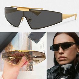 HORIZON SGH Sunglasses VE6748 Retro Designer womens sunglasses Gold Metal Frame Mirror Leg Hinge Hardware Accessories Luxury Lady Pilot Glasses top quality