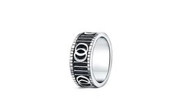 Fashion Band Ring 925 Silver Rings for Women Wedding Rings Men Designer Trendy Jewellery Width 4mm 6mm7953505