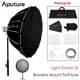 Aputure Light Dome SE Lightweight Portable Softbox Flash Diffuser Bowens Mount LED Light for Amaran 100DX 200DX 120DII 300DII 240104