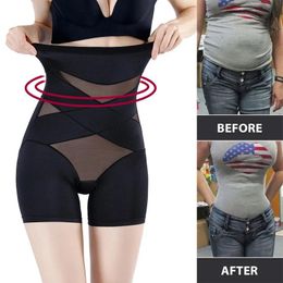 T-Shirt Shapewear for Women Firm Tummy Control Panties Flat Belly Body Shaper Panty Waist Trainer Hip Lift Slimming Underwear Plus Size