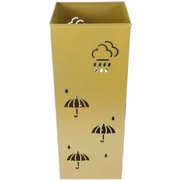 Umbrellas Metal Umbrella Bucket Storage Shelving Iron Stand Stoarage Shelves Organiser Holder