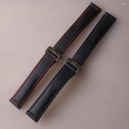 Watch Bands Promotion Watchbands Fabric Nylon Accessories 20mm 22mm 24mm Black With Red Line Special Buckle Deployment Strap Clasp