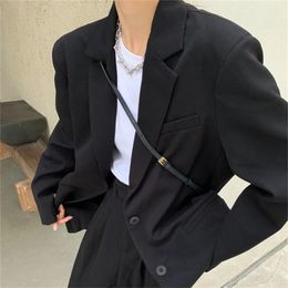 Women's Two Piece Pants Alien Kitty Black Sets Women Formal Chic Slim Pieces Suits Casual 2024 Solid Blazers Loose High Waist Wide Leg