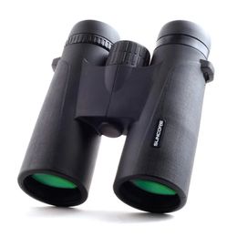 Wide Angle HD Binoculars BAK4 Prism System Waterproof 10x42 High Magnification Remote Telescope Preferred For Hunting Hiking 240104