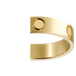 Band Rings Love Ring wedding rings Woman Jewellery Men Promise with Velet Bag S12101 Whtdh