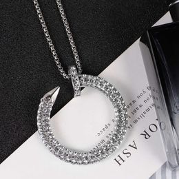 Designer Screw Pendant Necklace Love Series Fashion Luxury Jewelrys Carer Original Trendy 18K Gold Diamond for Women Men Necklace Silver Jewelry Necklaces 4N5Q