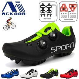 Unisex Cycling Sneakers Men Mtb Shoes Racing Bike Shoes Self-Locking Speed Bicycle Women Spd Cleats Mountain Road Zapatillas Mtb 240104