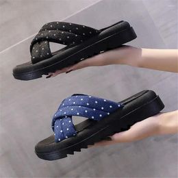 Slippers High Platform Household Green Sneakers Woman For Adults Shoes Sandal Due To Black Sports Jogging Different