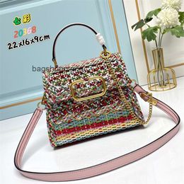 designer bag diamond purse wedding valentine bags crossbody bag V Vsling Loco bag chain elegant Women's bag purses ladies luxury handbags evening clutches bag 19