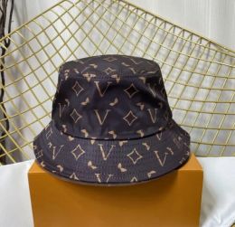 Designer Bucket Hat Classic Letters Luxury Flowers Hats Outdoor Shade Travel Photo Womens Fishmans Hat Three Colours