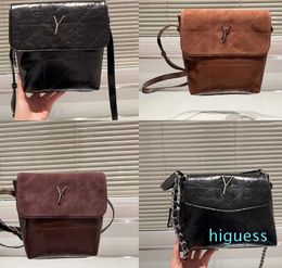 2024 New Designer bag shoulder suede bags lady leather crossbody bags Vintage Y Handbag Flap womens designers handbags high quality bag