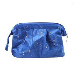 Cosmetic Bags 2024 Toiletry Bag Fashionable Stamping Starry Sky Women In One Large-capacity Makeup Organizer