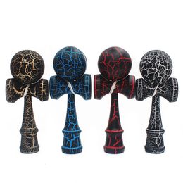 s Wooden Toys Outdoor Sports Kendama Toy Balls Colourful Design of Crack Beech Wood for Kids Adult Outdoor Ball Sports 240105