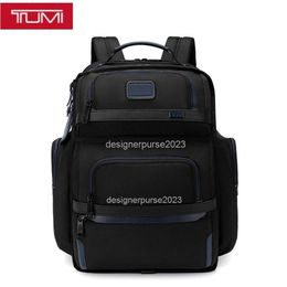 Mens Pack 2603578 Men's Designer Ballistic TUMIIS Books Back Backpack Computer Casual Bag Handbag Men Waterproof Bags Nylon Luxury Business 65jy