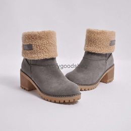 2024SS newest women snow winter suede fur boots australia classic kneel half boots ankle boots black green designer shoes