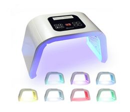 7 Light LED Facial Mask OMEGA Light Photon Therapy Machine For body face skin rejuvenation Freckle Removal salon beauty device6929102