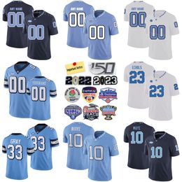 Team University Football North Carolina Tar Heels Jerseys College 28 Omarion Hampton 10 Drake Maye Paysour Cedric Grey Power Echols Devontez Walker Nate McCollum