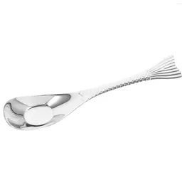 Spoons Stainless Steel Spoon Short Handle Small Cake Ice Cream Dessert