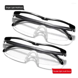 Sunglasses Frames Fashion Reading Glasses Far And Near Dual-use Single-light Dual-light Universal 100-300-degree Zoom