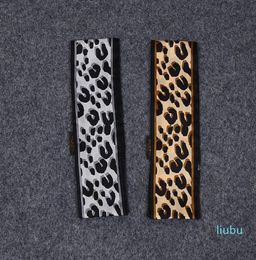 New Leopard Print Headband Scarf 472 In Ultra Length 100 Silk Handle Scarf Small Ribbon Hair Woman Bag2527732