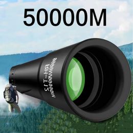 High Quality HD Powerful Monocular Telescope Portable Binoculars Long Range Hunting Camping With Phone Clip 240104