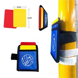 CVA Volleyball Referee Card SRFC0 Red and Yellow Cards Official Size 10X15CM Designated Penalty Equipment for Match 240104