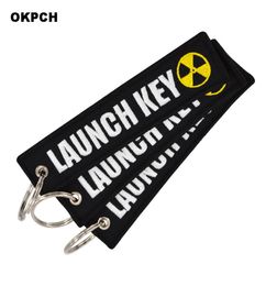 Launch Key Chain Bijoux Keychain for Motorcycles and Cars Scooters Embroidery Key Fobs7278455