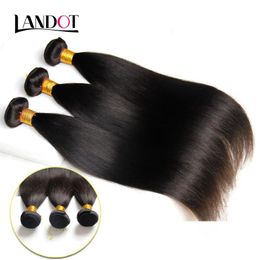 Weaves Brazilian Malaysian Indian Peruvian Cambodian Virgin Straight Hair Weave 7A Grade Brazillian Human Hair Extensions Double Weft Nat