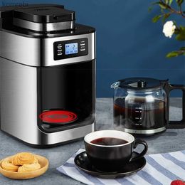 Coffee Makers Drip Coffee Machine Built-In Grinder Dripping Coffee Maker With Digital Display Brew Strength Control Automactic Coffee MachineL240105