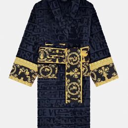 Mens Luxury classic cotton bathrobe men and women brand sleepwear kimono warm bath robes home wear unisex bathrobes one 355566