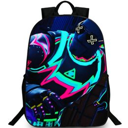 Nitelite backpack Casual daypack Night Light school bag Game Print rucksack Picture schoolbag Photo day pack