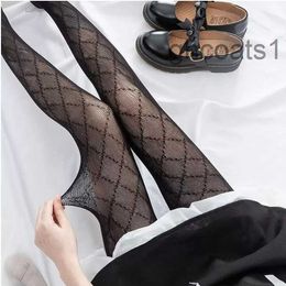 Womens Sexy Lace Stocking Fashion Letters Pattern Long Socks Classic Stockings Hot Hosiery Women Leggings Tights Letter Print IBWZ