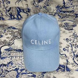 Celinly Hat Luxury Fashion Brand Designer Baseball Celiene Hat CE Letter Embroidered Sun Protection Korean Version Street Leisure Duck Tongue Triomphes Hat 675